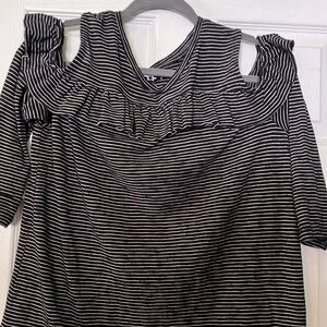 Loft open shoulder blouse